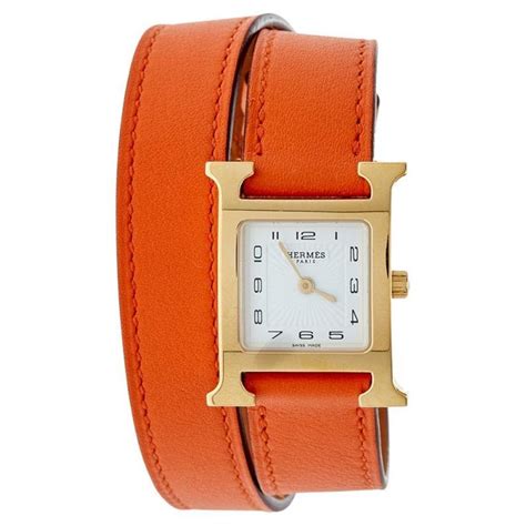 montre hermes femme bracelet metal|hermes montres.